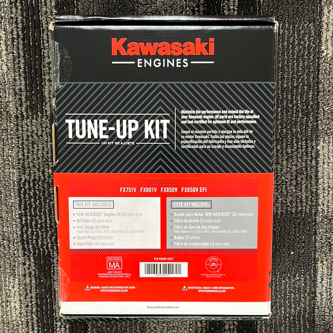 99969-6537 Kawasaki Engine Maintenance Kit FX751V, FX801V, and FX850V carb engines