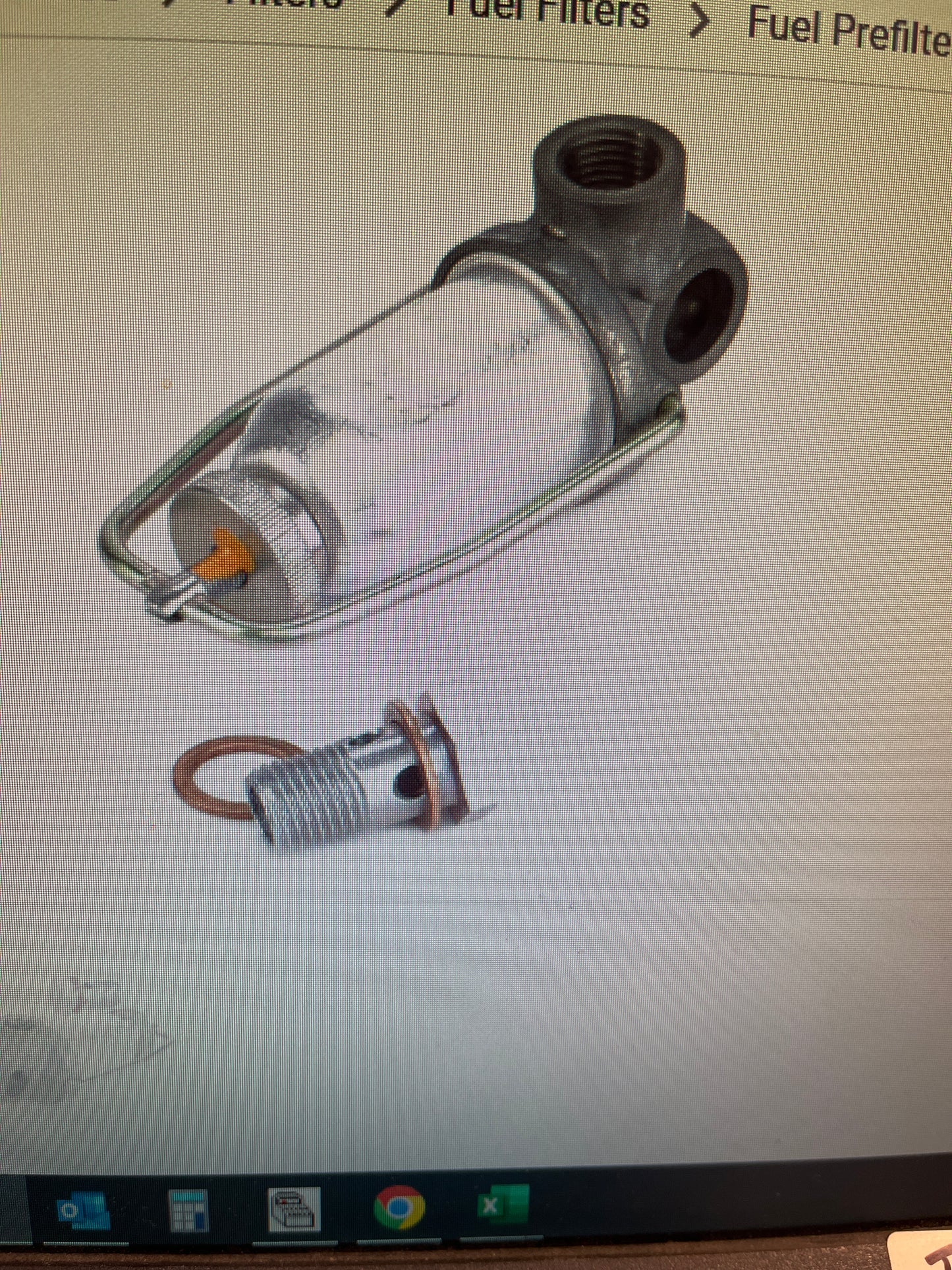 Massey Ferguson 3904832M1 FUEL PREFILTER