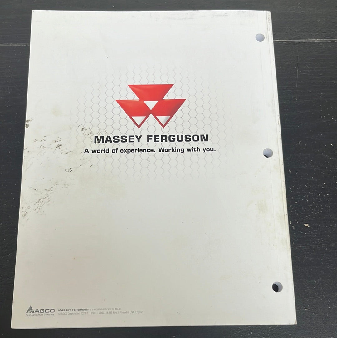 Massey Ferguson 1836 / 1838 / 1840 Operator Manual