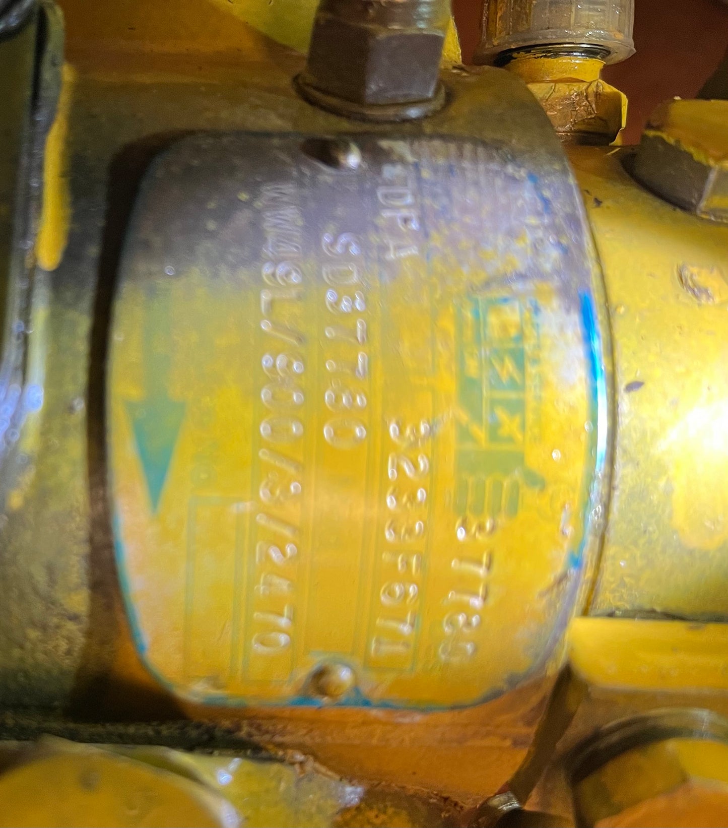 DPA-3233F671 Injection Pump. Massey Ferguson Part Number 1447160M91. USED/Rebuilt