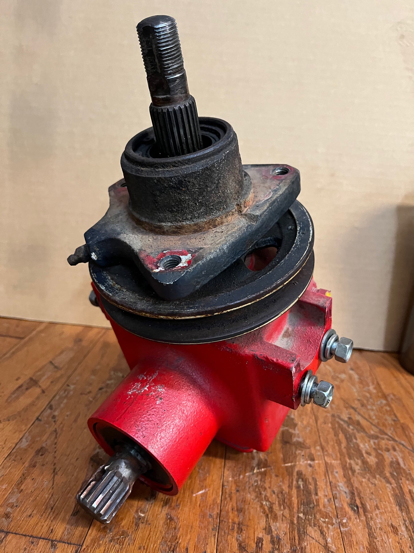 3607440M2 Used Gearbox / Spindle / Pulley Assembly