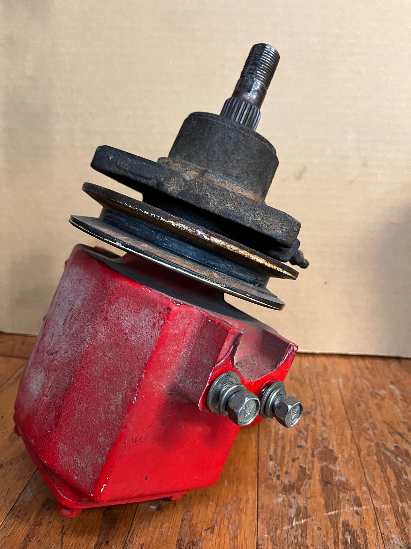 3607440M2 Used Gearbox / Spindle / Pulley Assembly