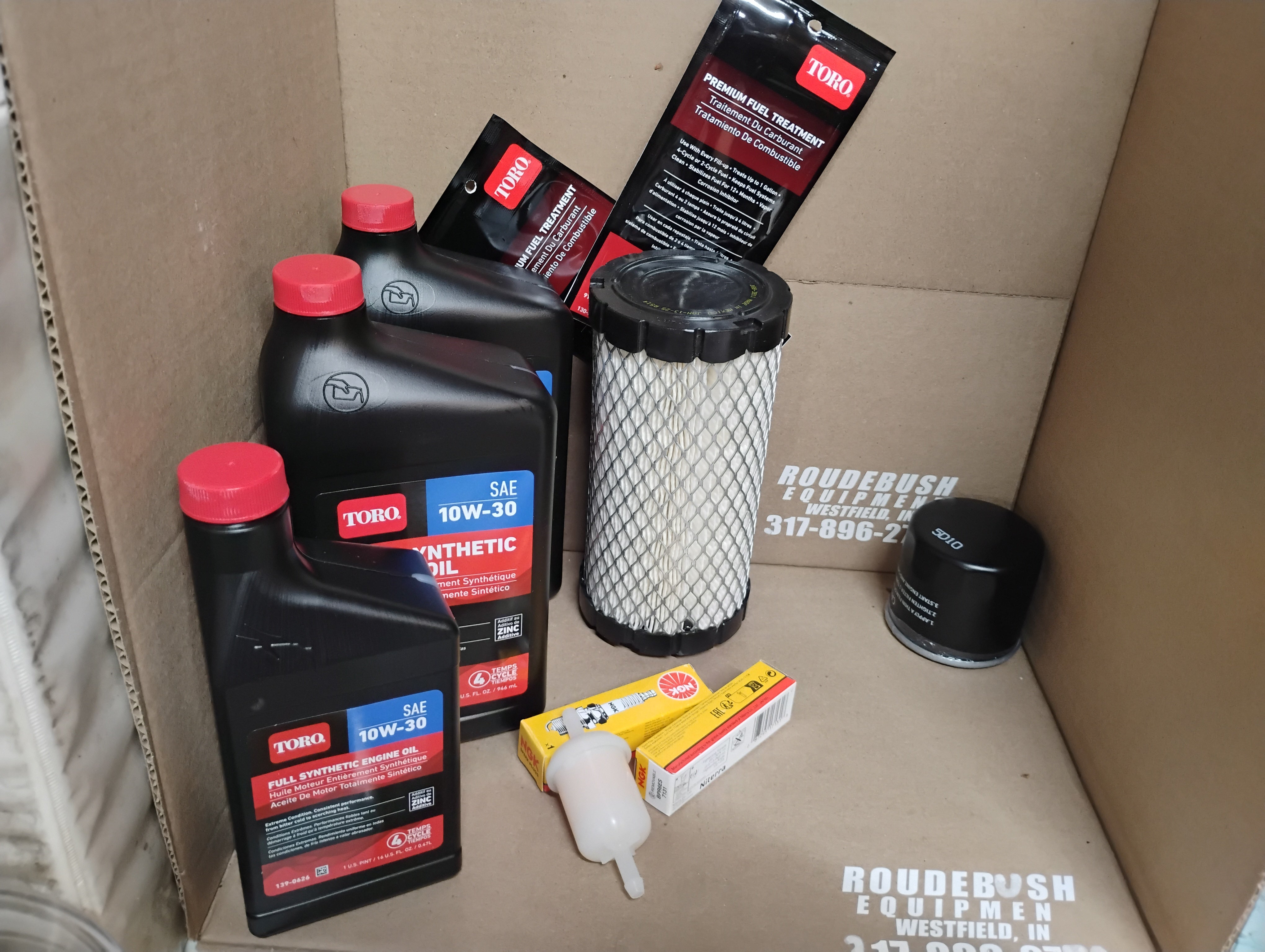 20295 TORO V-TWIN ENGINE MAINTENANCE KIT – Roudebush Equipment