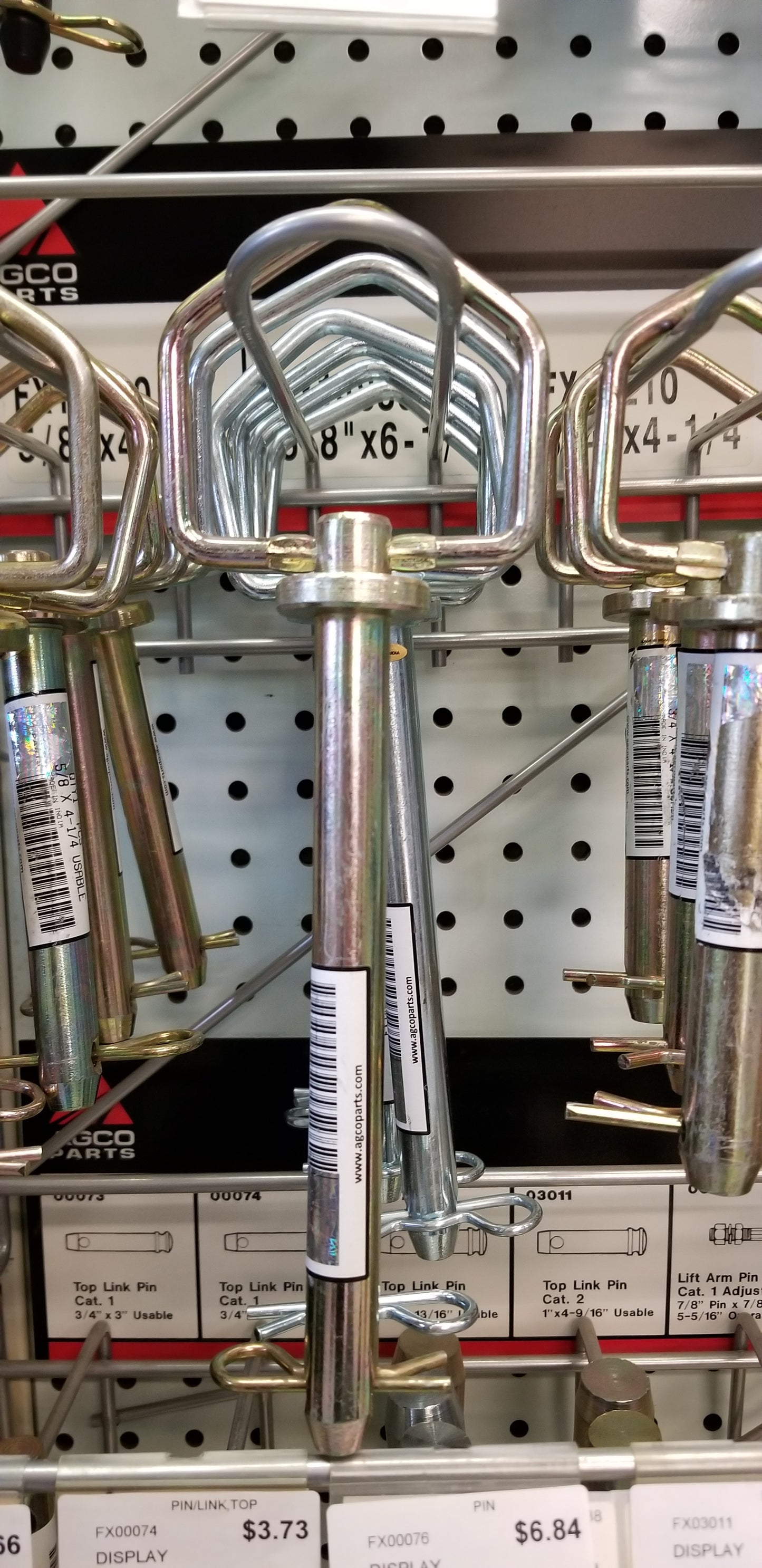 FX14880 PIN/Hitch ⅝*6¼