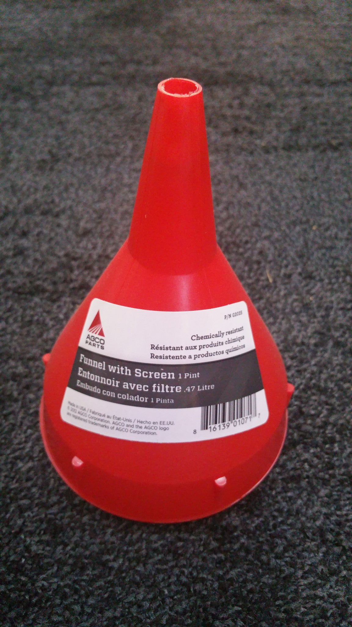 Funnel - 1 Pint - Agco Parts