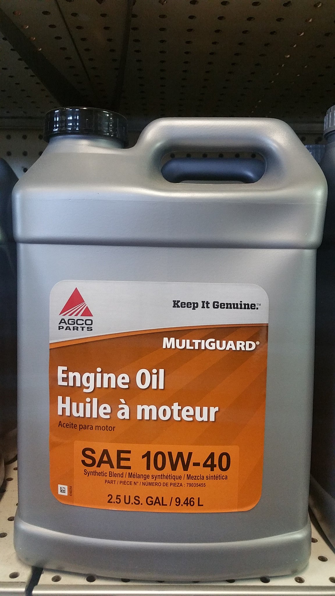 79035455 OIL-ENG. 10W-40 SY. CJ-4