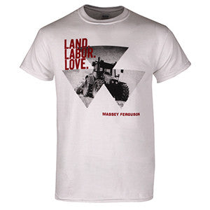 03035 Massey Ferguson White Tee Shirt