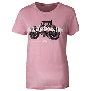 Massey Ferguson Light Pink Ladies Tee Shirt - 03044