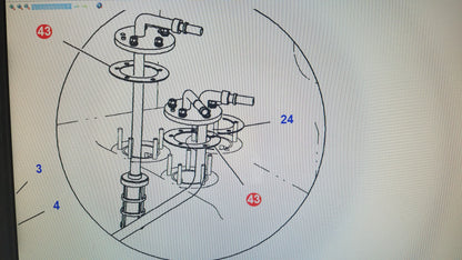 Fuel tank gasket