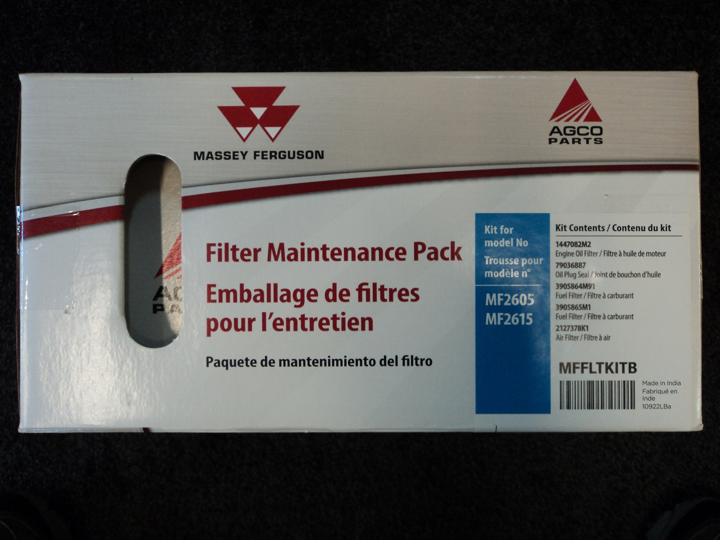 MFFLTKITB - 2605, 2615, Massey Ferguson Maintenance Packs
