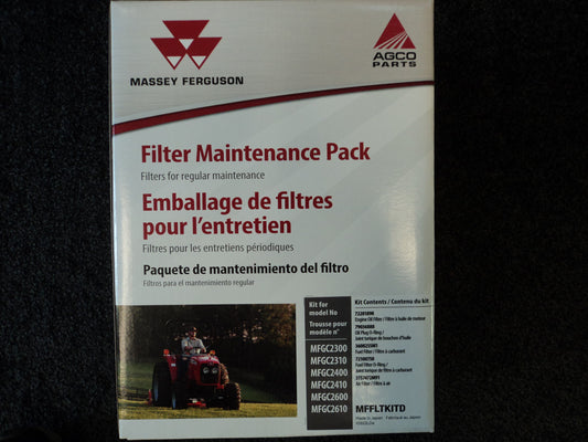 MFFLTKITD - GC2300, GC2310, GC2400, GC2410, GC2600, GC2610, Massey Ferguson Maintenance Pack