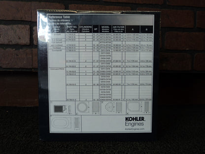 16 789 02-S KOHLER Engine Maint Kit Confidant 19-25 HP, 7000 Series 20-26 HP (With PRO Filtration)  KT715, KT725, KT730, KT735, KT740, and KT745