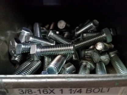 70920415   HEX HEAD BOLT-3/8"-16 X