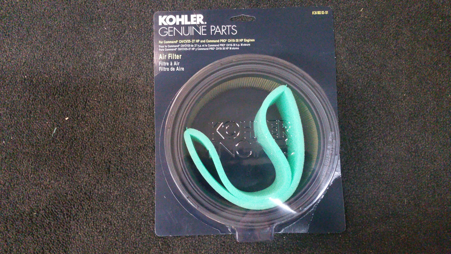Air Filter Kit - 24 883 03-S1 - Kohler