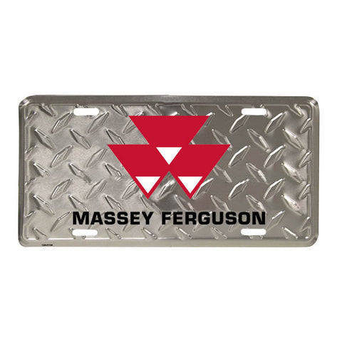Massey Ferguson Diamond Cut License Plate