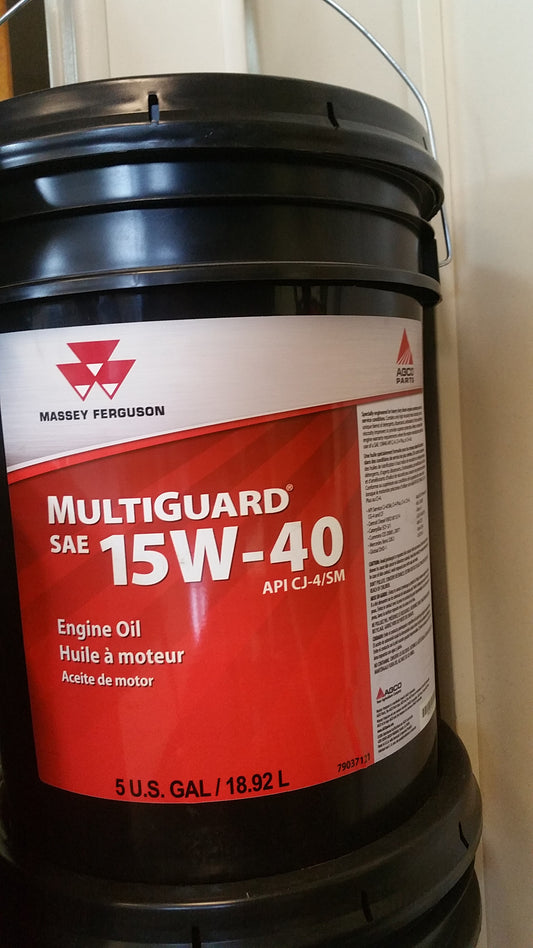 79037121   Oil - 15W40 CJ4 5Gal.