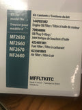 MFFLTKITC Maintanence Filter Kit for MF 2650, 2660, 2670 and 2680.